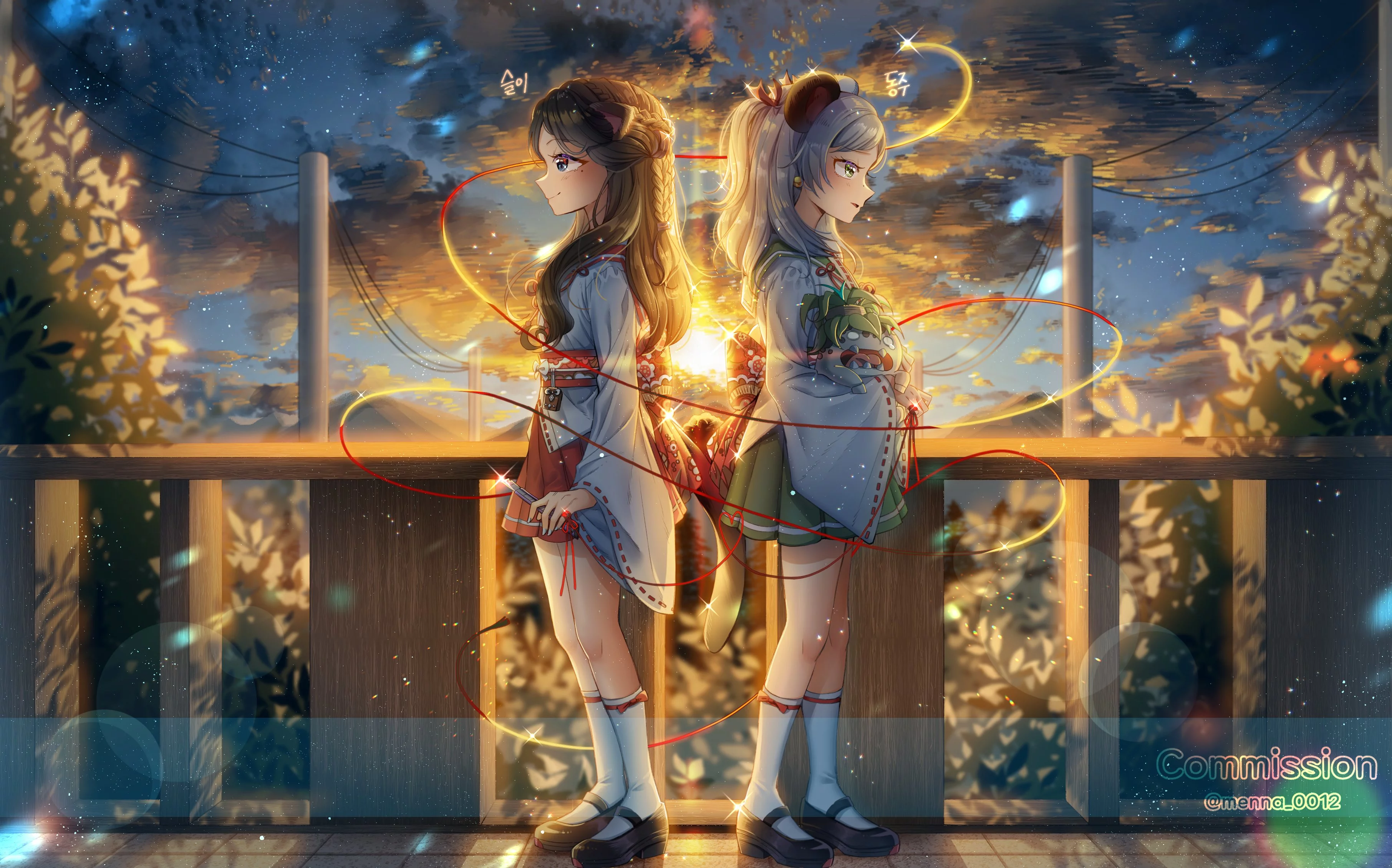 Card background